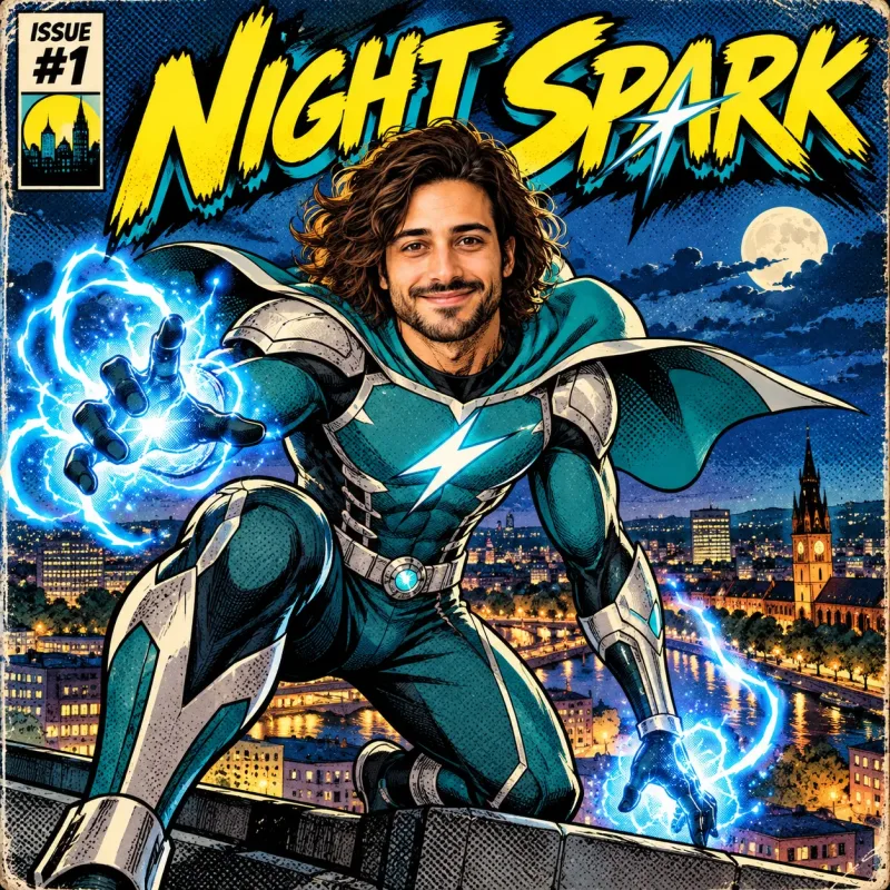 Comic Book Superhero Cover Starring You