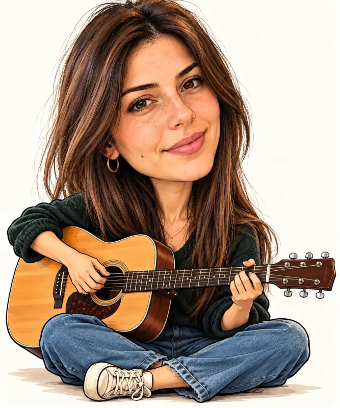 Funny Big-Head Caricature from Your Photo