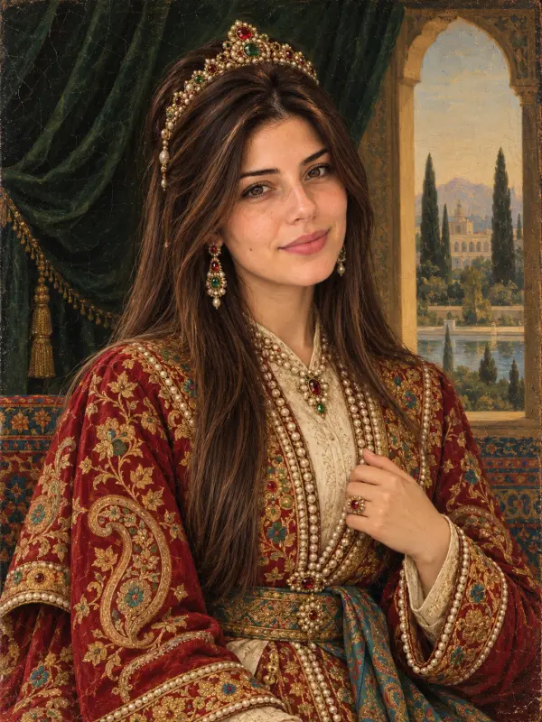 Royal Qajar-Era Portrait of You